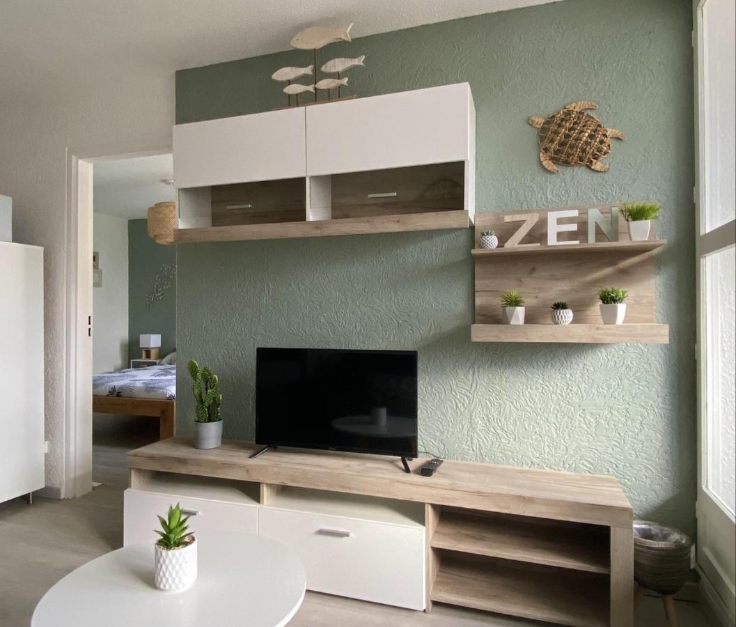 Superbe Apt, 250M Plage Du Mole, Clim, Parking 阿格德 外观 照片